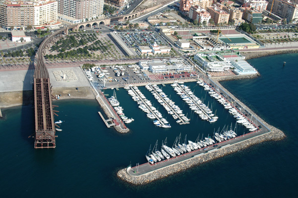 Situación  Club de Mar Almería